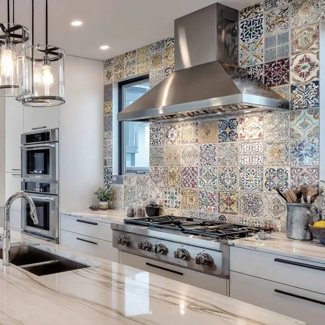 How to Choose the Perfect Tile Backsplash - Kitchen Backsplashes | Laravel