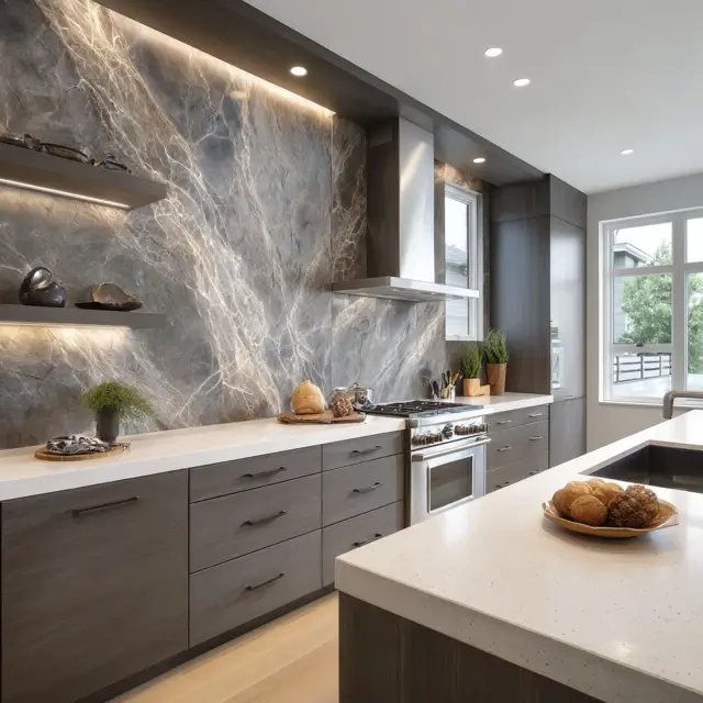 Why a Quartz Backsplash Works in Modern Homes - Discover why a quartz backsplash is perfect for modern homes,... Why a Quartz Backsplash Works in Modern Homes - Kitchen Backsplashes | Laravel