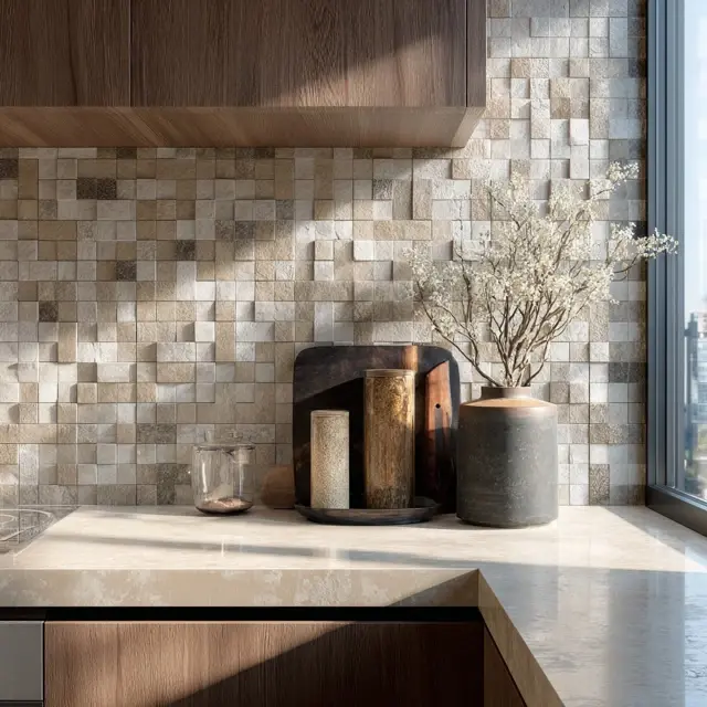 Kitchen Backsplash Ideas That Add Texture - Discover textured kitchen backsplash ideas that bring depth, dimension, and... Kitchen Backsplash Ideas That Add Texture - Kitchen Backsplashes | Laravel