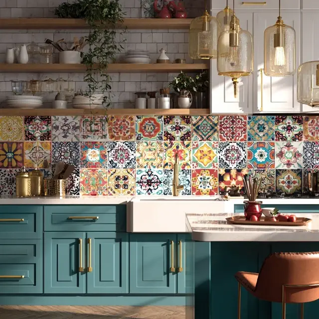 Moroccan Tile Backsplash Ideas for Vibrant Homes - Discover Moroccan tile backsplash ideas that add vibrant color, intricate... Moroccan Tile Backsplash Ideas for Vibrant Homes - Kitchen Backsplashes | Laravel