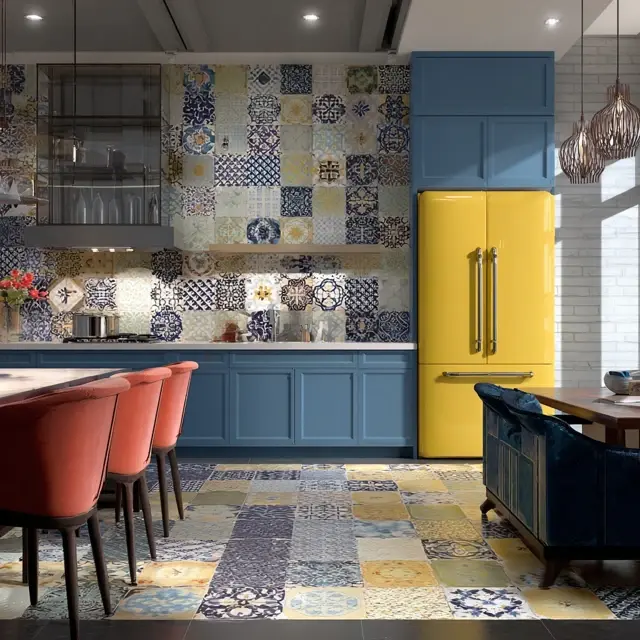 Patterned Backsplash Ideas to Elevate Kitchens - Explore patterned backsplash ideas that bring style, texture, and personality... Patterned Backsplash Ideas to Elevate Kitchens - Kitchen Backsplashes | Laravel