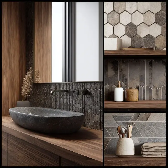 How to Pick the Right Backsplash for Your Bathroom - Discover how to select the right backsplash for your bathroom... How to Pick the Right Backsplash for Your Bathroom - Bathroom Backsplashes | Laravel
