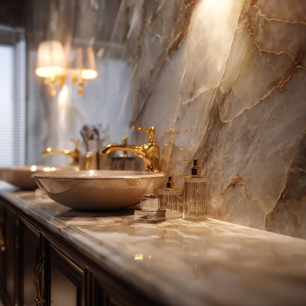 Marble Bathroom Backsplash Ideas That Elevate Style - Discover marble backsplash ideas that bring timeless elegance and luxury... Marble Bathroom Backsplash Ideas That Elevate Style - Bathroom Backsplashes | Laravel