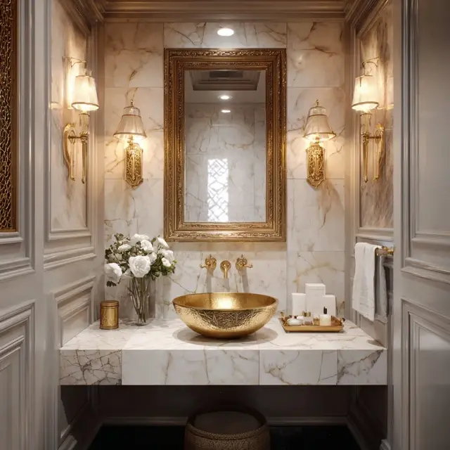 How to Add a Touch of Luxury with a Bathroom Backsplash - Discover how to add a touch of luxury to your... How to Add a Touch of Luxury with a Bathroom Backsplash - Bathroom Backsplashes | Laravel