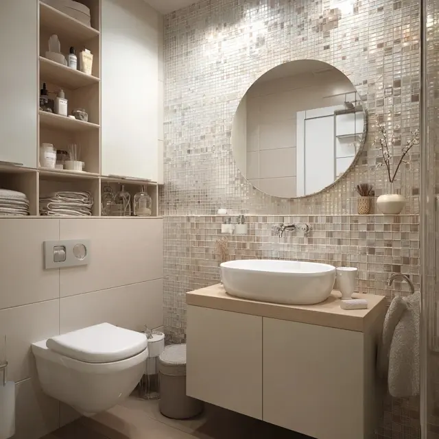 Small Bathroom Backsplash Ideas That Maximize Space - Explore small bathroom backsplash ideas that maximize space using smart... Small Bathroom Backsplash Ideas That Maximize Space - Bathroom Backsplashes | Laravel