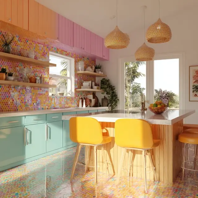 Penny Tile Backsplash for Playful Kitchens - Explore penny tile backsplash ideas that add charm, texture, and... Penny Tile Backsplash for Playful Kitchens - Backsplash Materials | Laravel