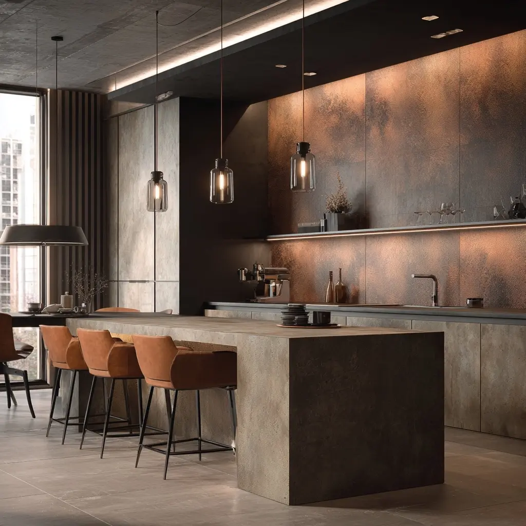 Leather Look Backsplash for Unique Style - Explore leather look backsplash ideas that bring warmth, texture, and... Leather Look Backsplash for Unique Style - Backsplash Materials | Laravel