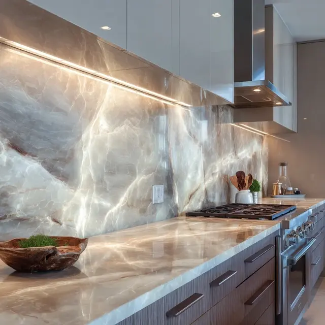 Quartzite Backsplash Choices for Durability - Explore quartzite backsplash choices that combine natural stone beauty with... Quartzite Backsplash Choices for Durability - Backsplash Materials | Laravel