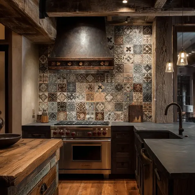 Handmade Tile Backsplash for Artisan Charm - Discover handmade tile backsplash designs that bring artisan charm, unique... Handmade Tile Backsplash for Artisan Charm - Backsplash Materials | Laravel