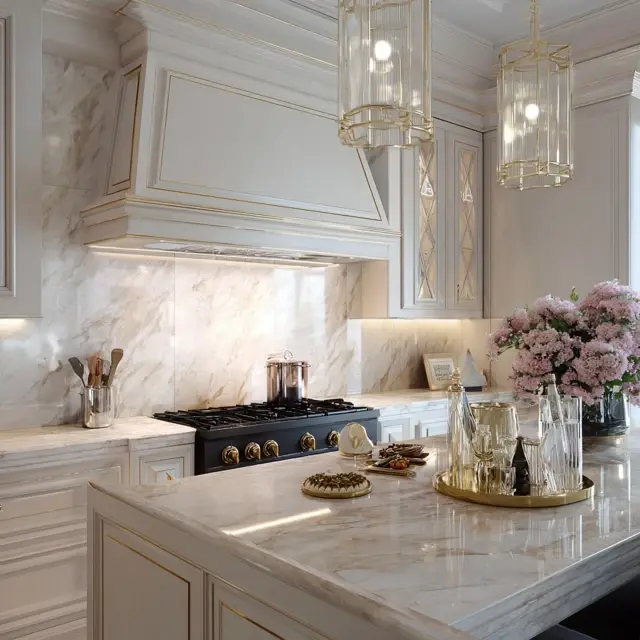 Chalk White Marble Backsplash for Elegance - Explore chalk white marble backsplash ideas that add elegance, brightness,... Chalk White Marble Backsplash for Elegance - Backsplash Materials | Laravel