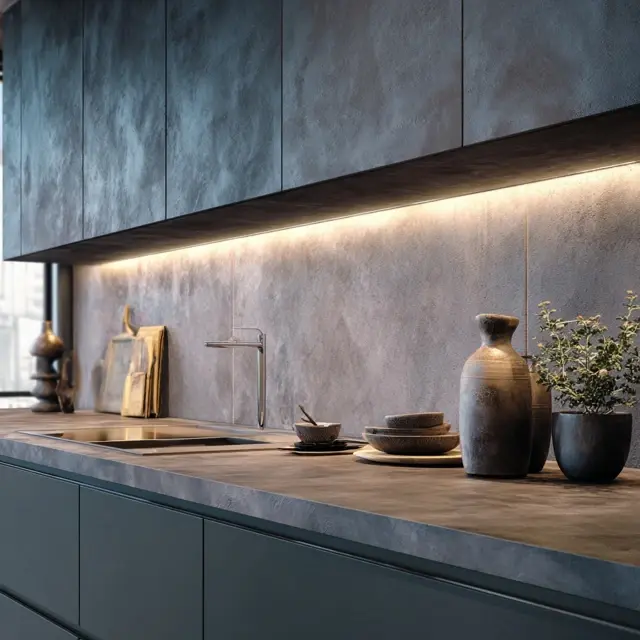 Chalk Finish Backsplash for Matte Kitchens - Explore chalk finish backsplash ideas that add matte elegance, soft... Chalk Finish Backsplash for Matte Kitchens - Backsplash Materials | Laravel