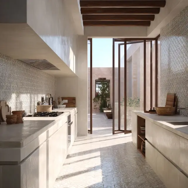 Zellige Backsplash Inspiration for Textured Walls - Discover zellige backsplash ideas that bring handmade texture, artisanal charm,... Zellige Backsplash Inspiration for Textured Walls - Backsplash Materials | Laravel