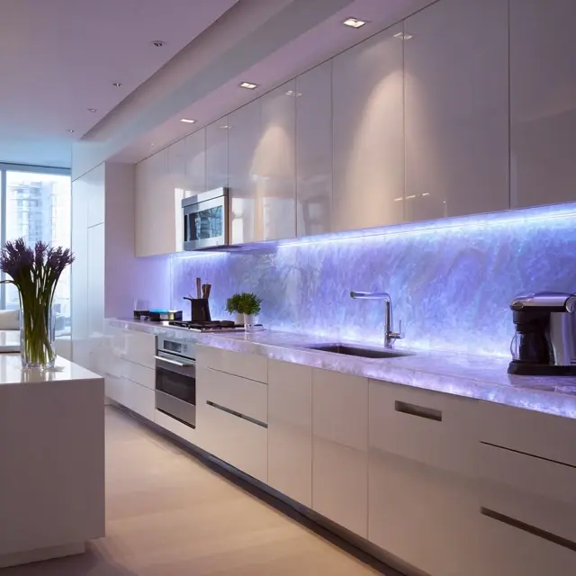 Resin Backsplash for Sleek Modern Homes - Discover resin backsplash designs that add sleek surfaces, modern aesthetics,... Resin Backsplash for Sleek Modern Homes - Backsplash Materials | Laravel