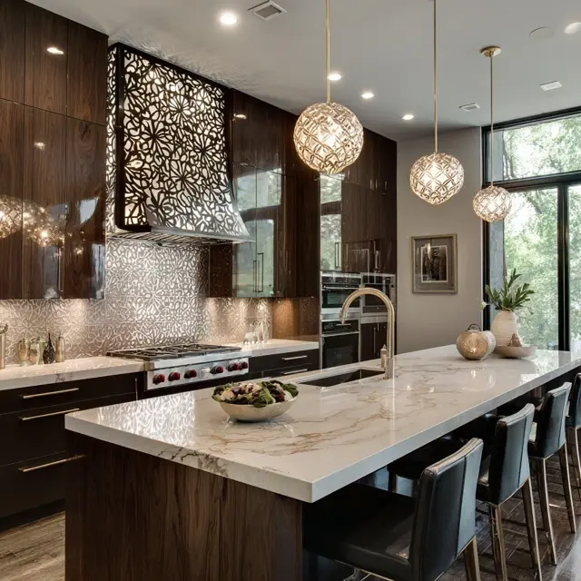 Etched Glass Backsplash Ideas for Artful Homes - Explore etched glass backsplash ideas that add artistic flair, elegance,... Etched Glass Backsplash Ideas for Artful Homes - Backsplash Materials | Laravel