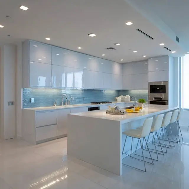 High Gloss Tile Backsplash for Sleek Kitchens - Explore high gloss tile backsplash ideas that add shine, sleek... High Gloss Tile Backsplash for Sleek Kitchens - Backsplash Materials | Laravel