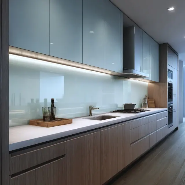 Frosted Glass Backsplash for Modern Elegance - Explore frosted glass backsplash ideas that bring modern elegance, subtle... Frosted Glass Backsplash for Modern Elegance - Backsplash Materials | Laravel