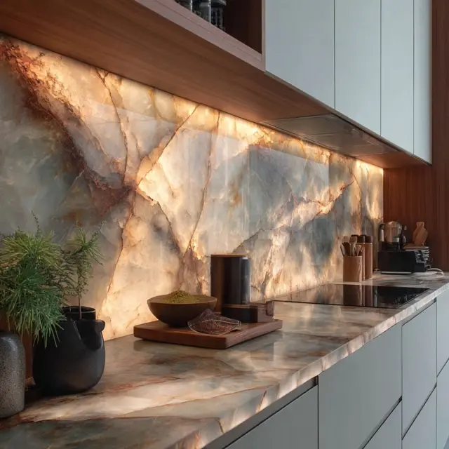 Engineered Stone Backsplash for Practical Homes - Discover engineered stone backsplash ideas that offer practicality, durability, and... Engineered Stone Backsplash for Practical Homes - Backsplash Materials | Laravel