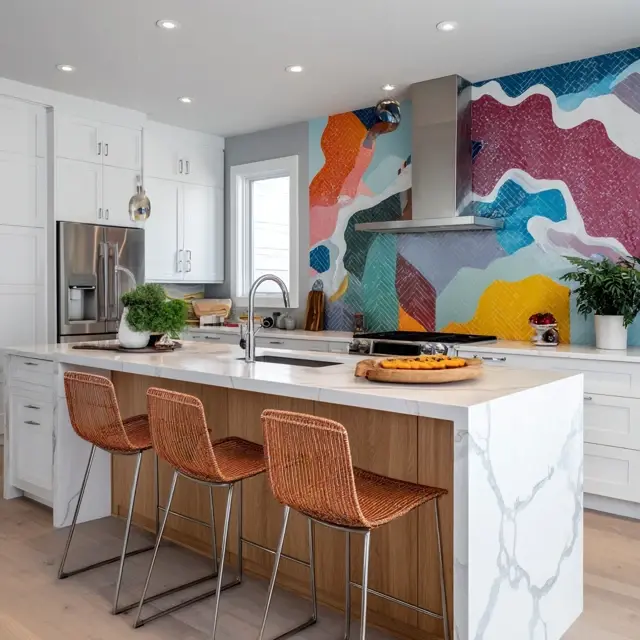 Whimsical Backsplash Inspirations with Color - Trends & Inspiration | Laravel
