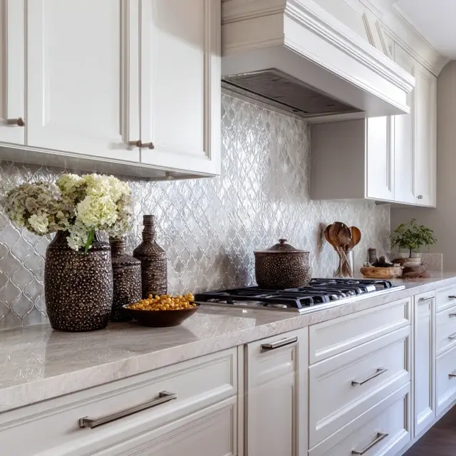 Softly Patterned Backsplash Ideas for Kitchens - Trends & Inspiration | Laravel